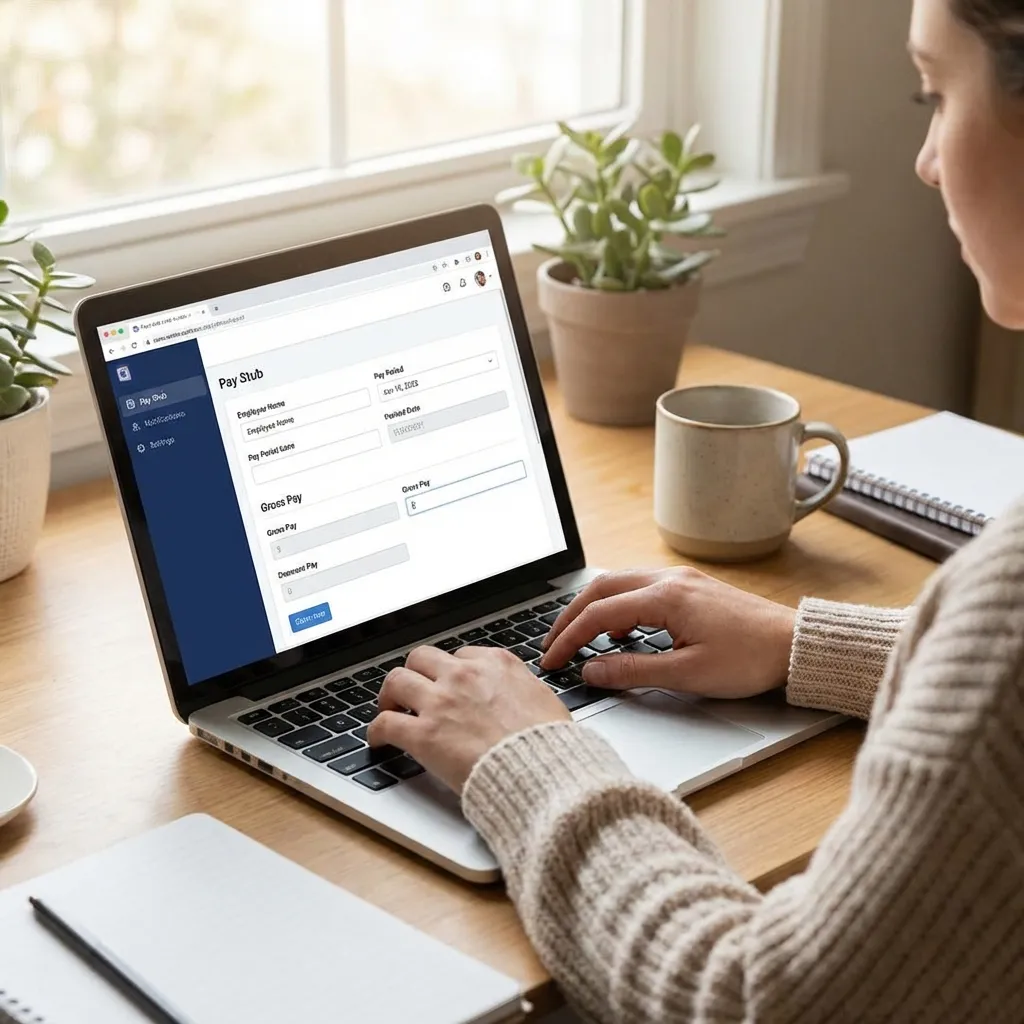 Step-by-Step Guide on How to Create a Professional Paystub Online